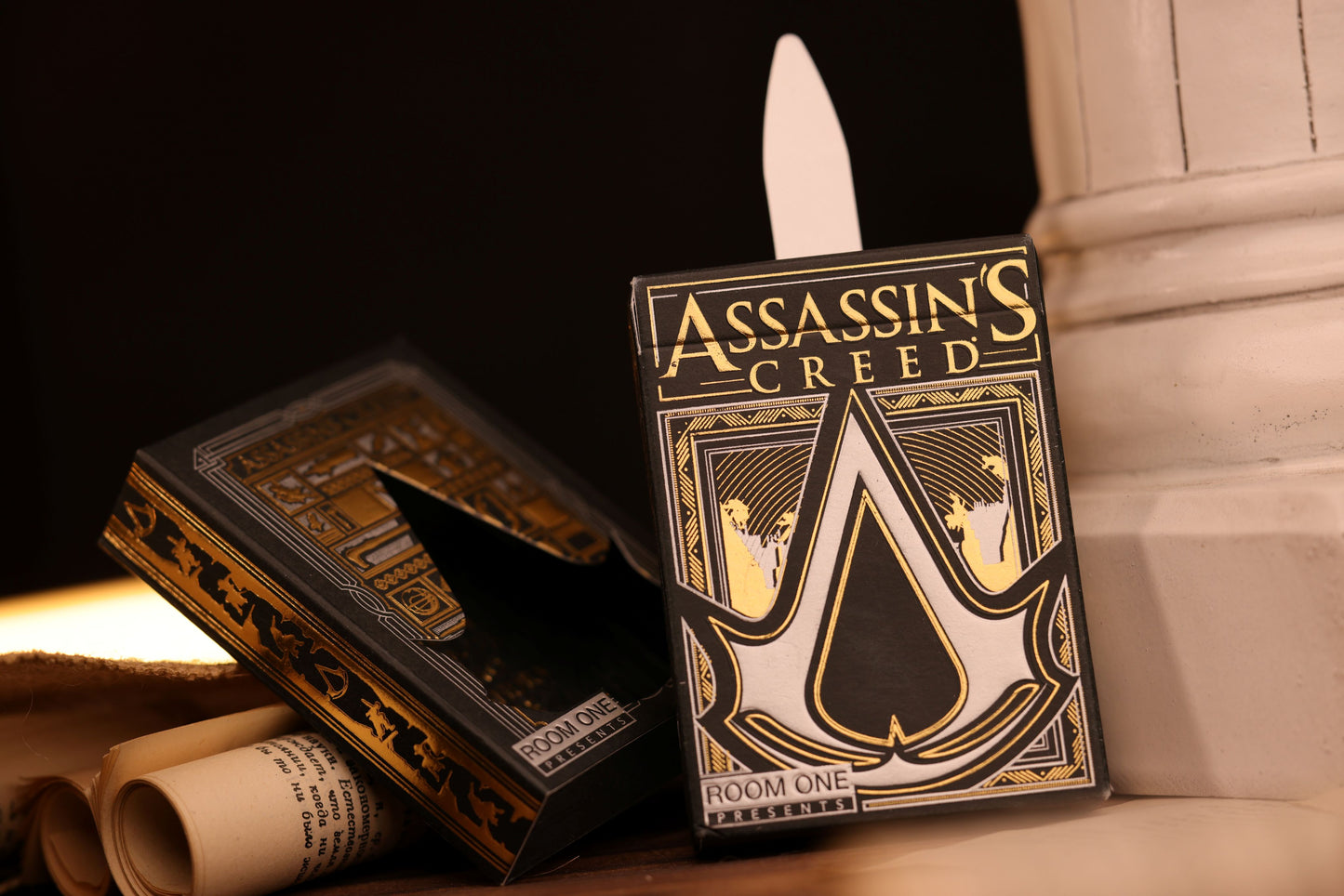 Assassin's Creed Legacy Playing Cards | BLACK HIDDEN BLADE Edition