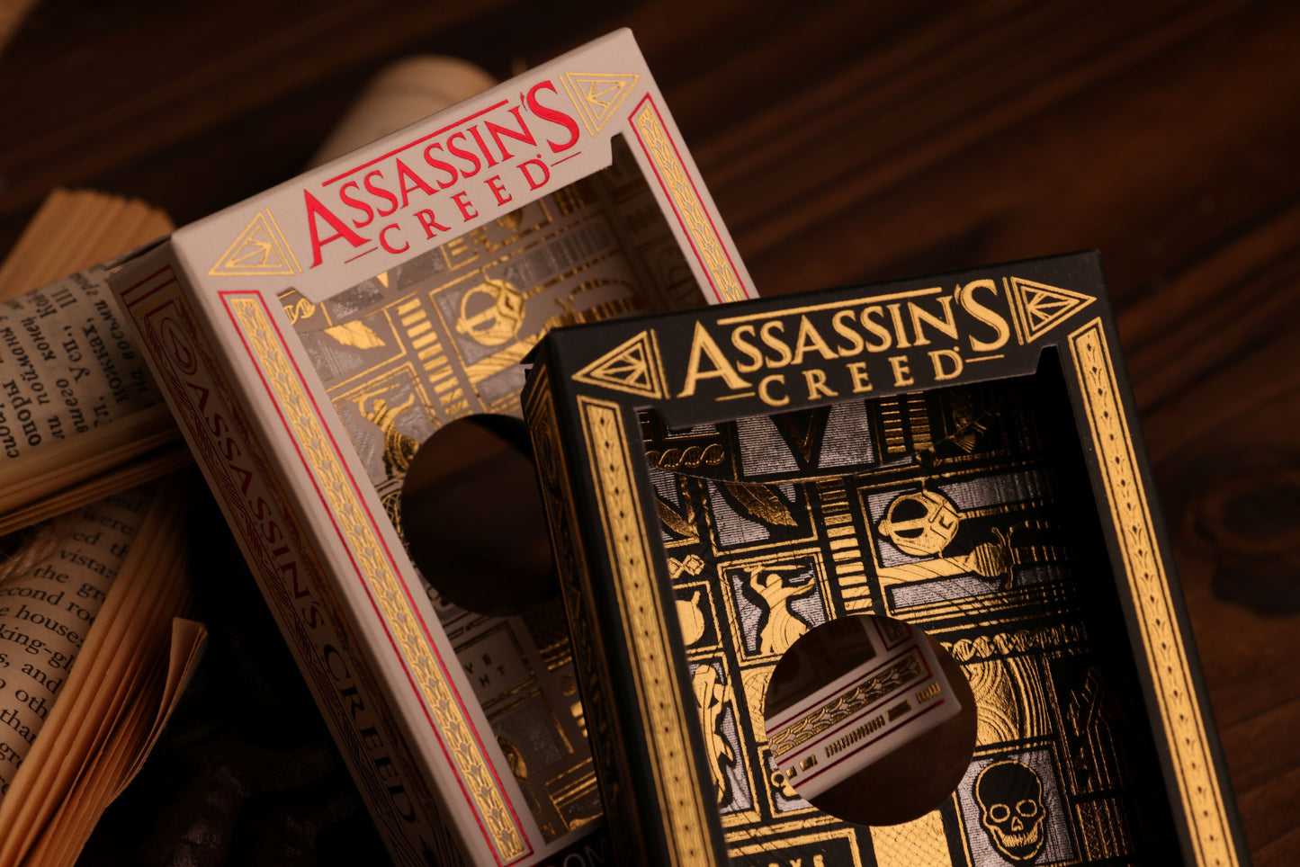 Assassin's Creed Legacy Playing Cards | WHITE SIGNATURE Edition