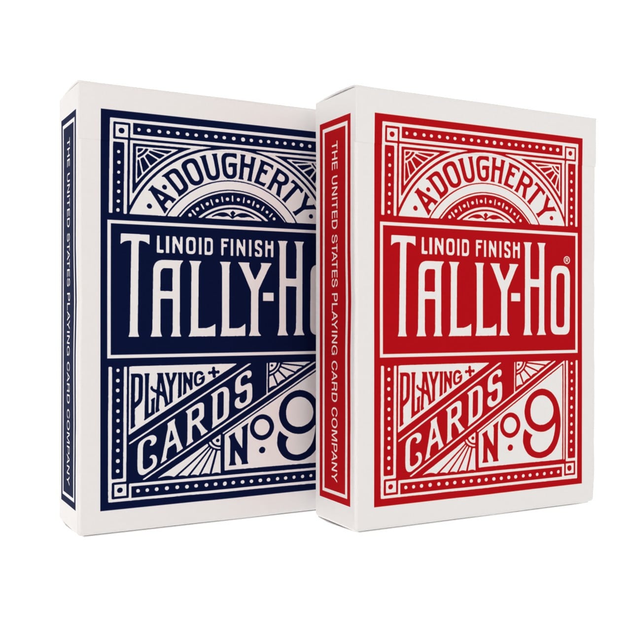 Bicycle Tally-Ho Circle Back Playing Cards Blue