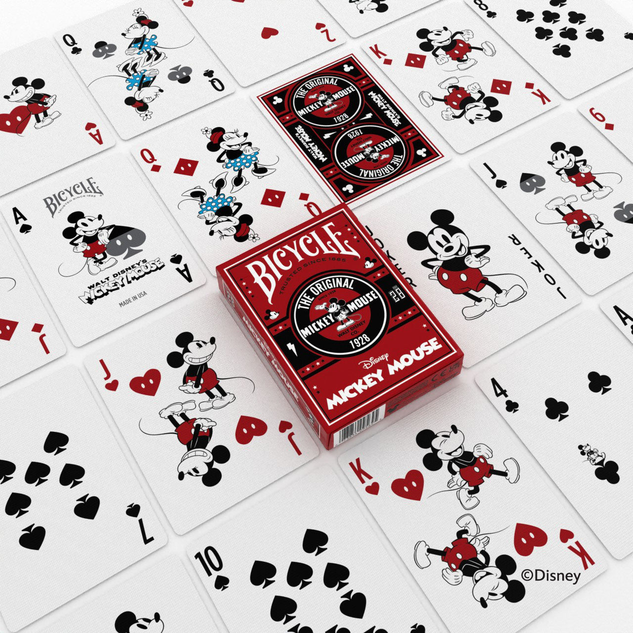 Bicycle Disney Classic Mickey Mouse Inspired Playing Cards