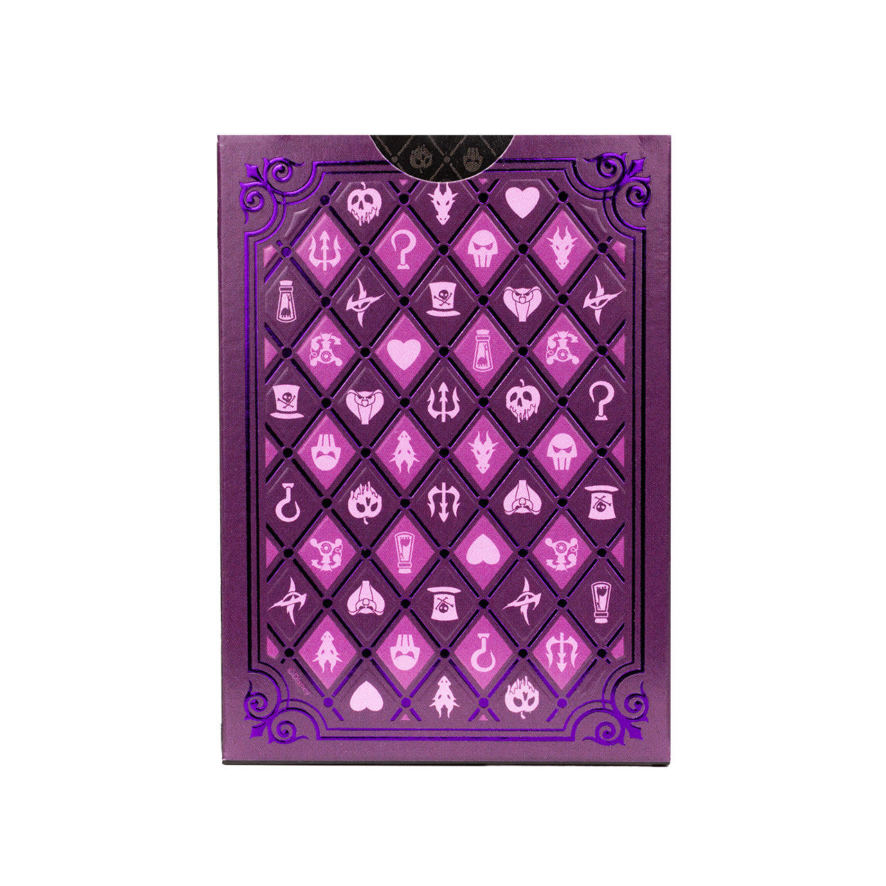 Bicycle Disney Villains Inspired Playing Cards Purple
