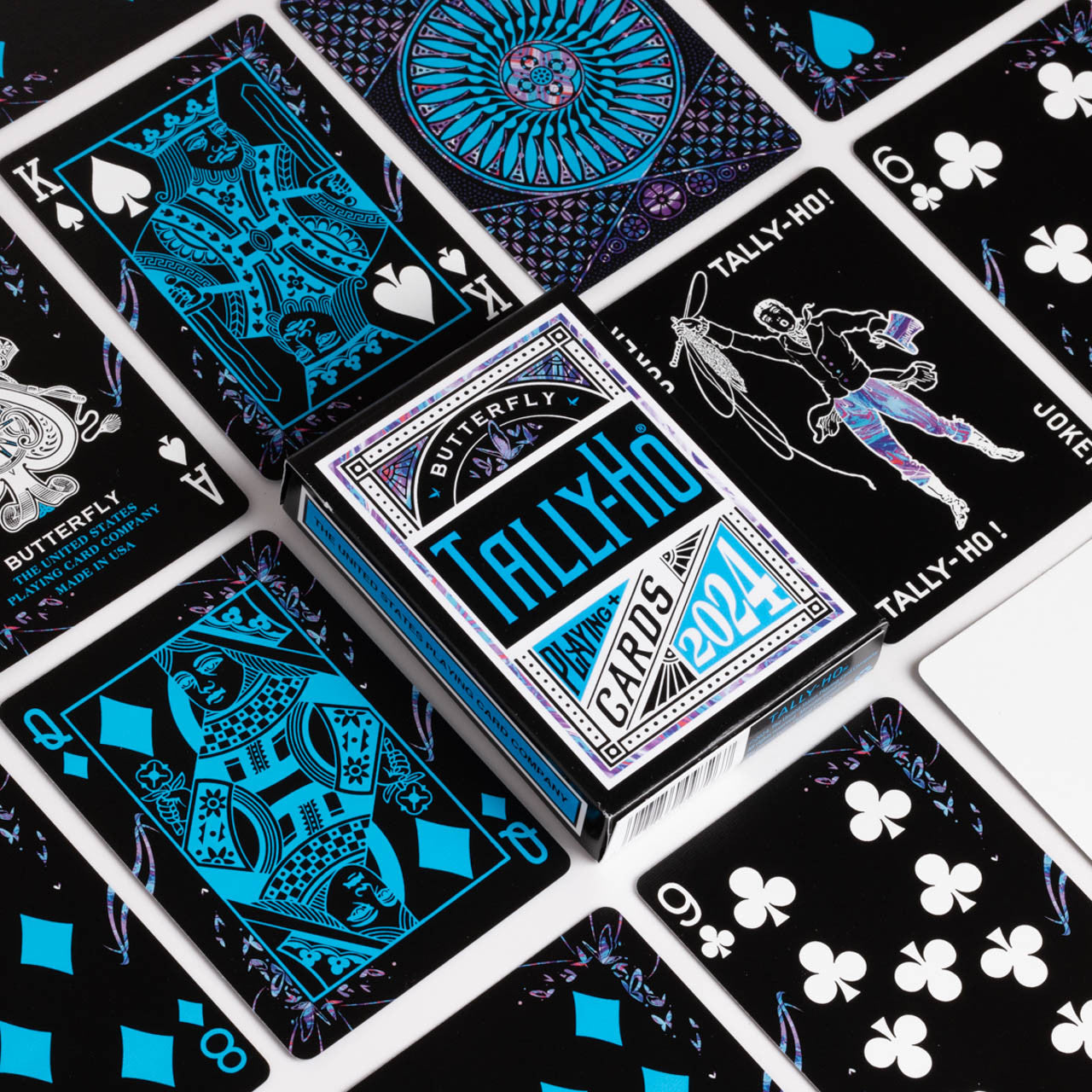 Bicycle Tally-Ho Butterfly Playing Cards