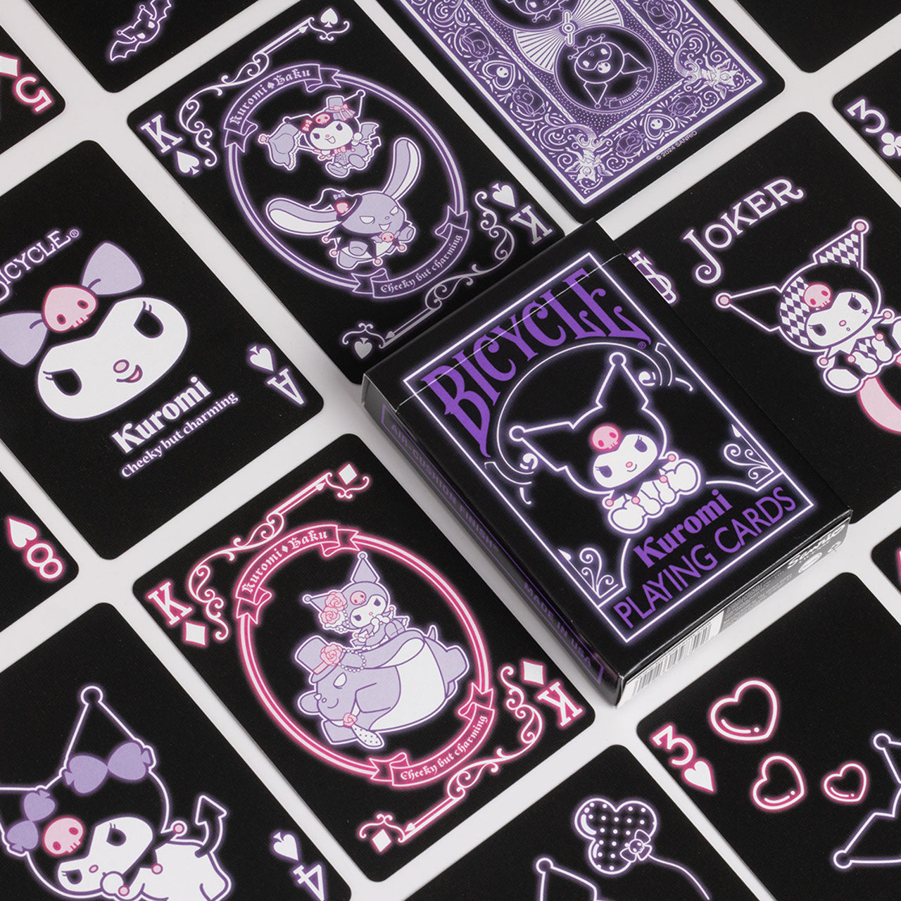 Bicycle Kuromi Inspired Playing Cards