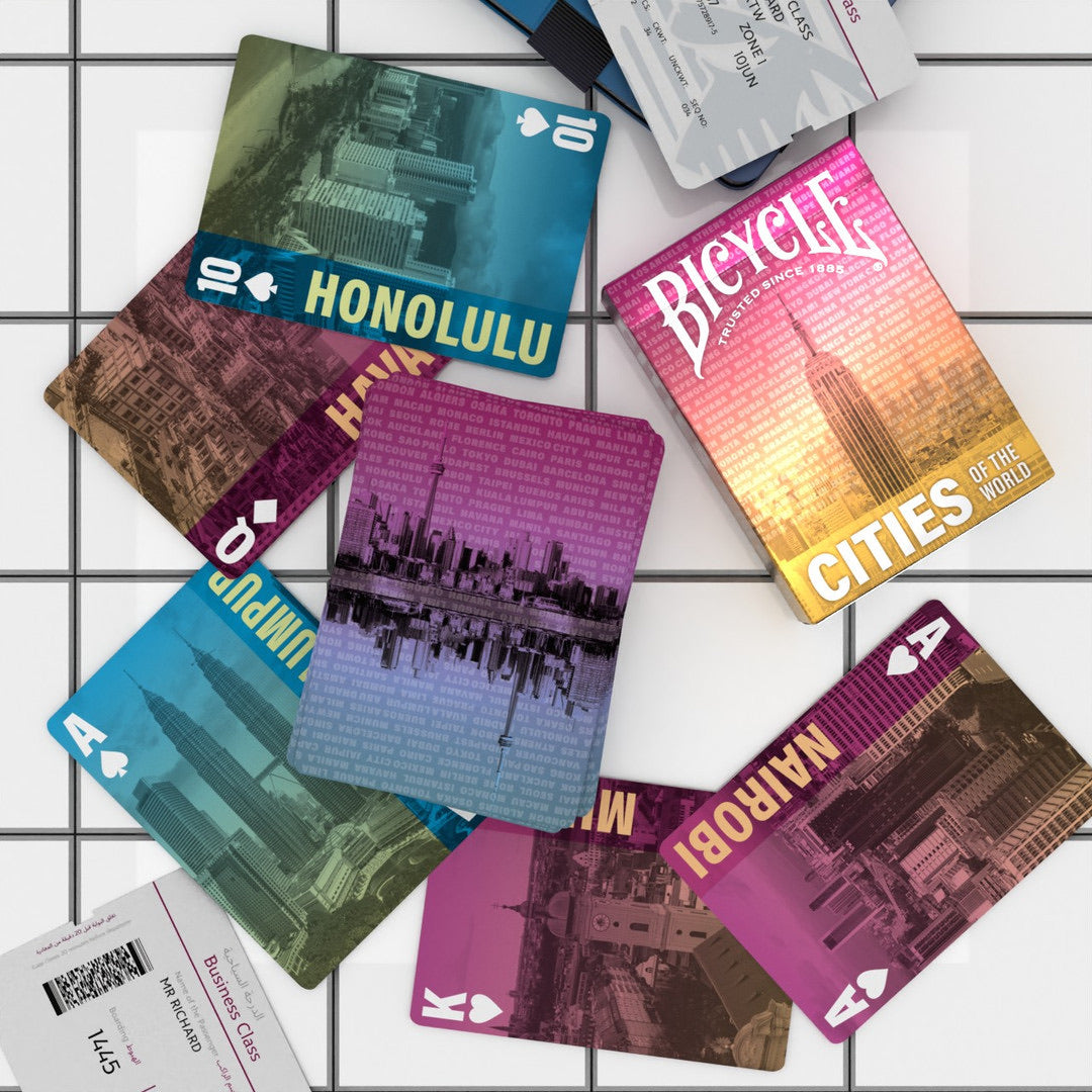Bicycle Cities of the World Playing Cards