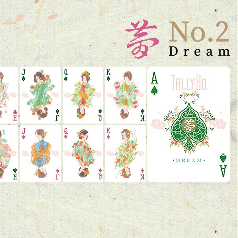 Bicycle Tally-Ho Dream Playing Cards
