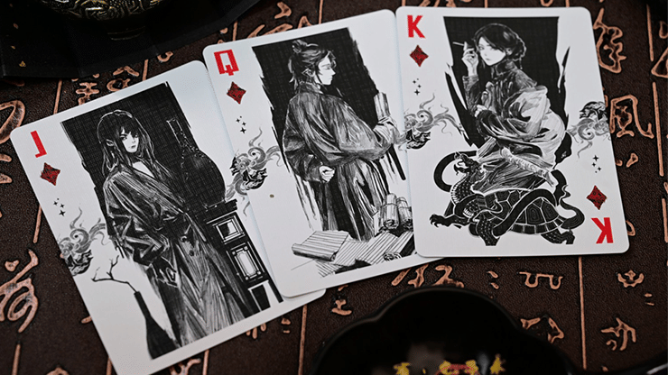 Divine Artifact Willow Drift Playing Cards