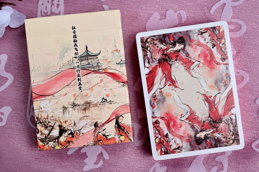The Four Classical Beauties Playing Cards - Diao Chan