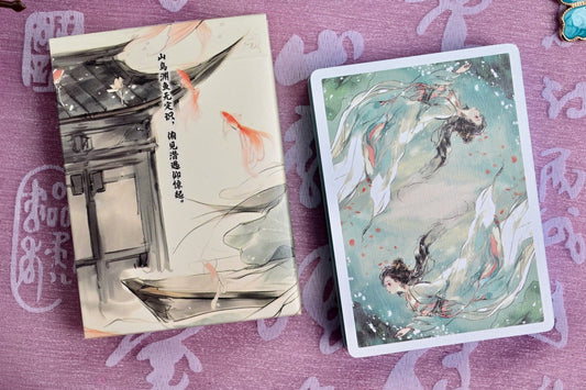 The Four Classical Beauties Playing Cards - Xi Shi