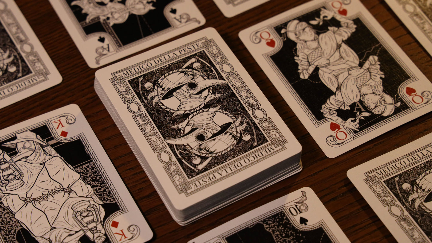 PLAGUE DOCTOR PLAYING CARDS | VEIL EDITION