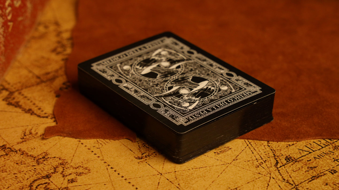 PLAGUE DOCTOR PLAYING CARDS | BLACKOUT PLAGUE EDITION