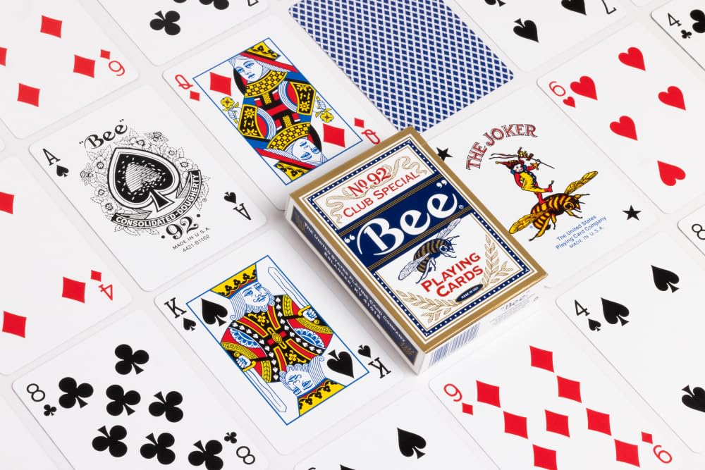 Bicycle Bee Standard Playing Cards Blue