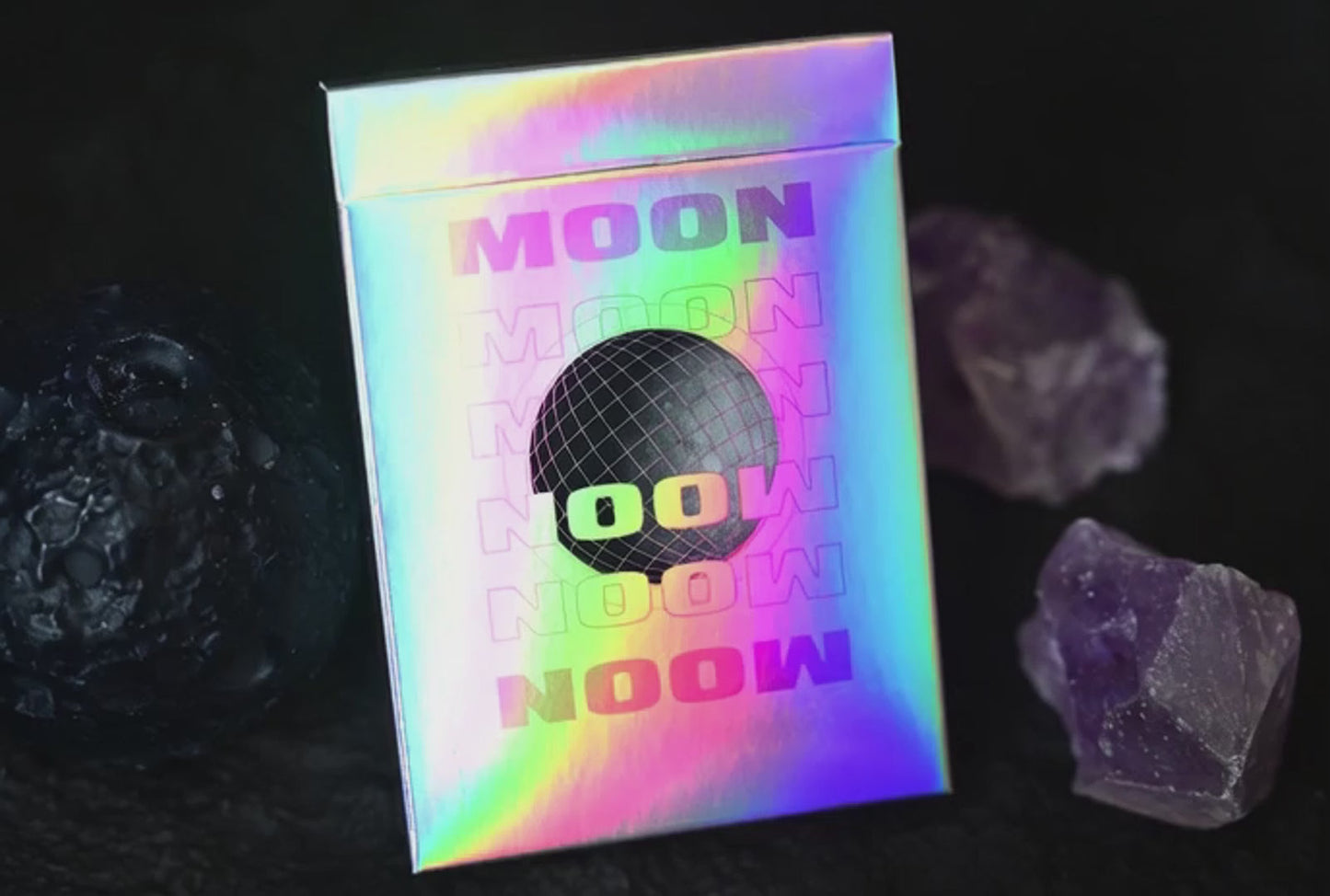 Moon Playing Cards - Holo White Edition