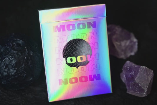 Moon Playing Cards - Holo White Edition
