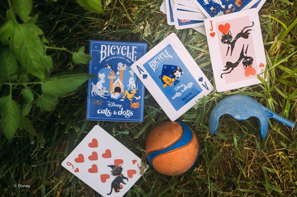 Bicycle Disney Cats and Dogs Inspired Playing Cards