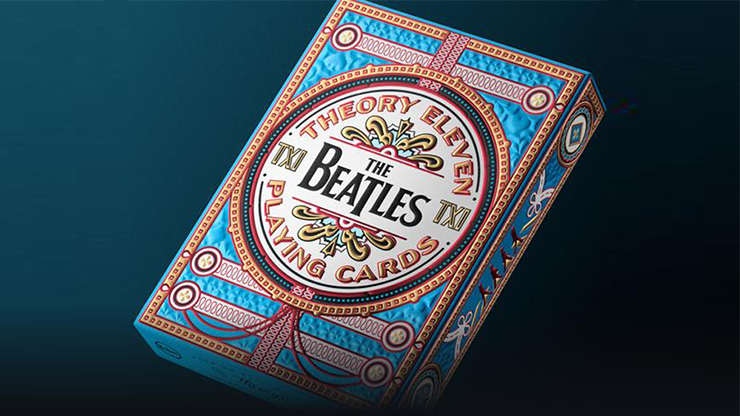 Die Beatles (blau) Spielkarten