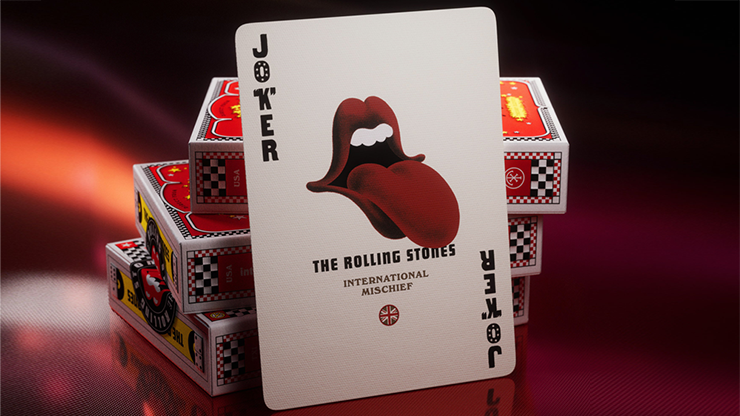 Spielkarten der Rolling Stones