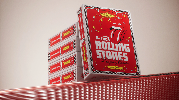 Spielkarten der Rolling Stones