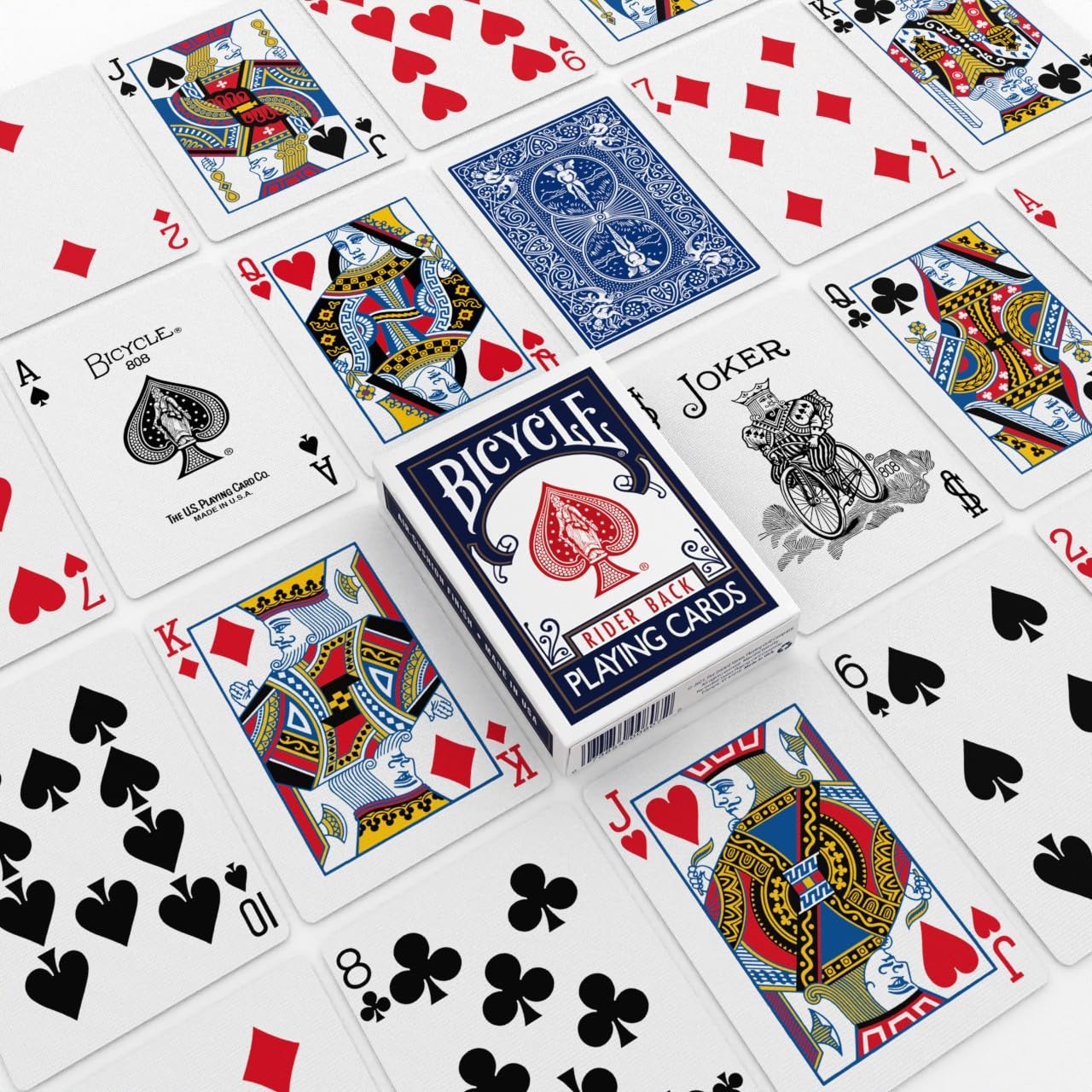 Bicycle Rider Back Playing Cards (Blue)