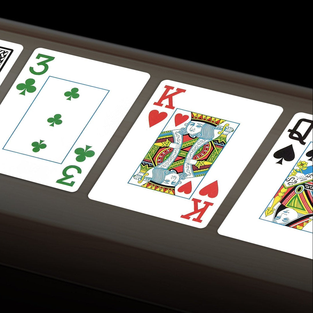 Copag Texas Hold'em Plastic Playing Cards - Black
