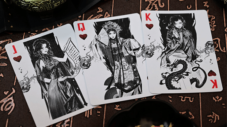 Divine Artifact Willow Drift Playing Cards