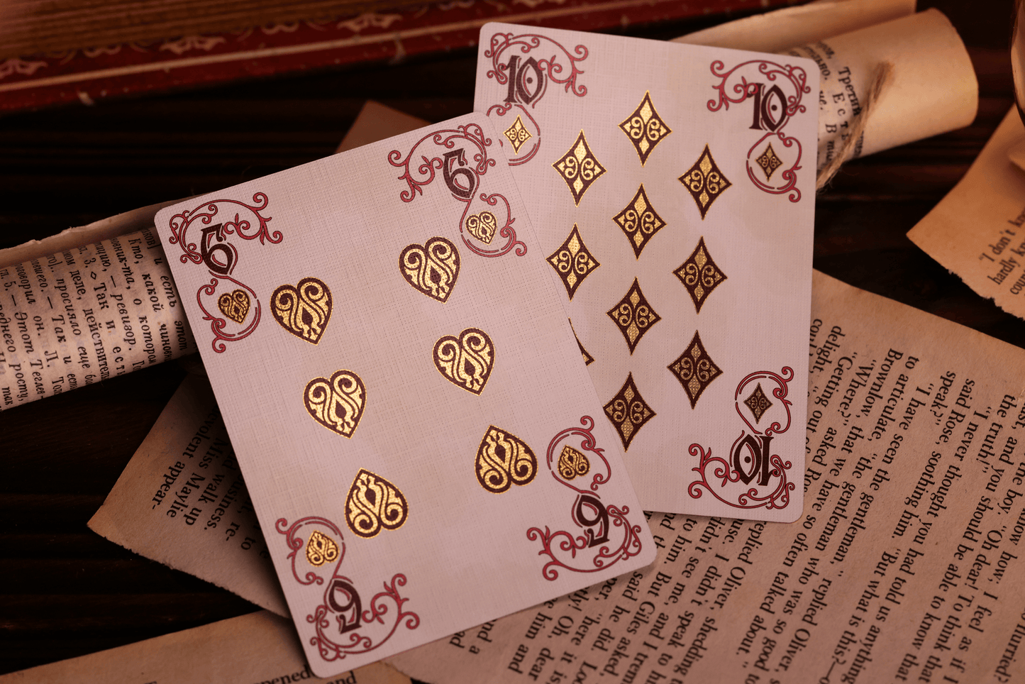Andersen's Fairy Tales Playing Cards - Garnet Signature Edition