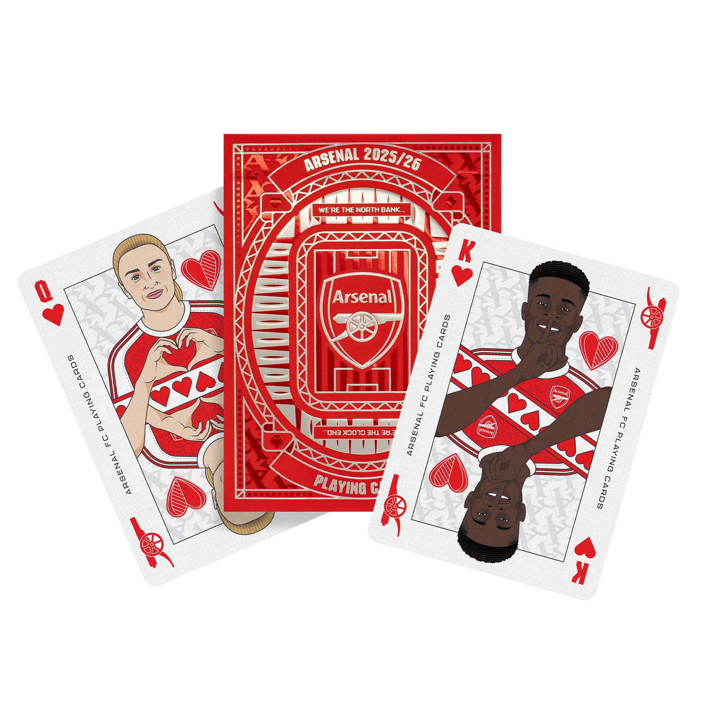 Arsenal FC Playing Cards - Home Edition