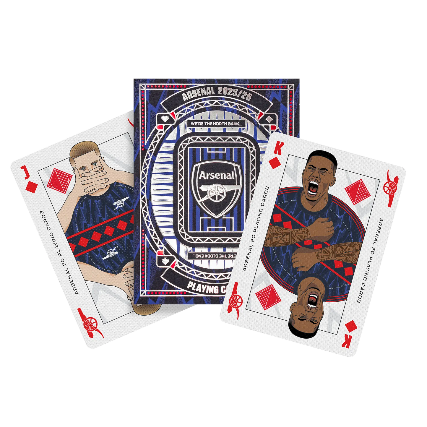 Arsenal FC Playing Cards - Away Edition