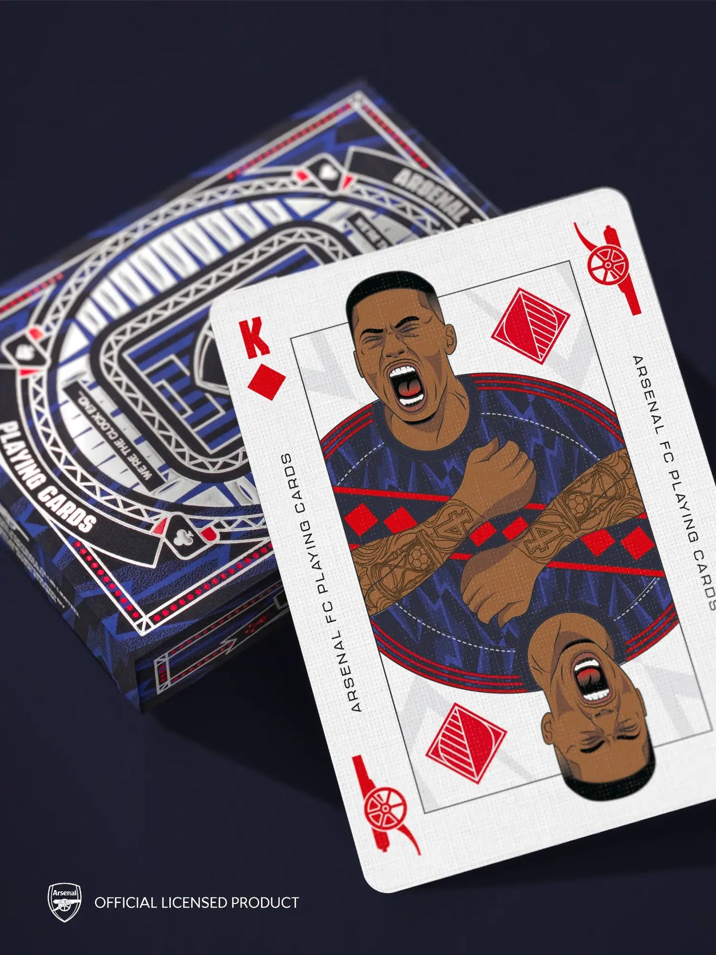 Arsenal FC Playing Cards - Away Edition