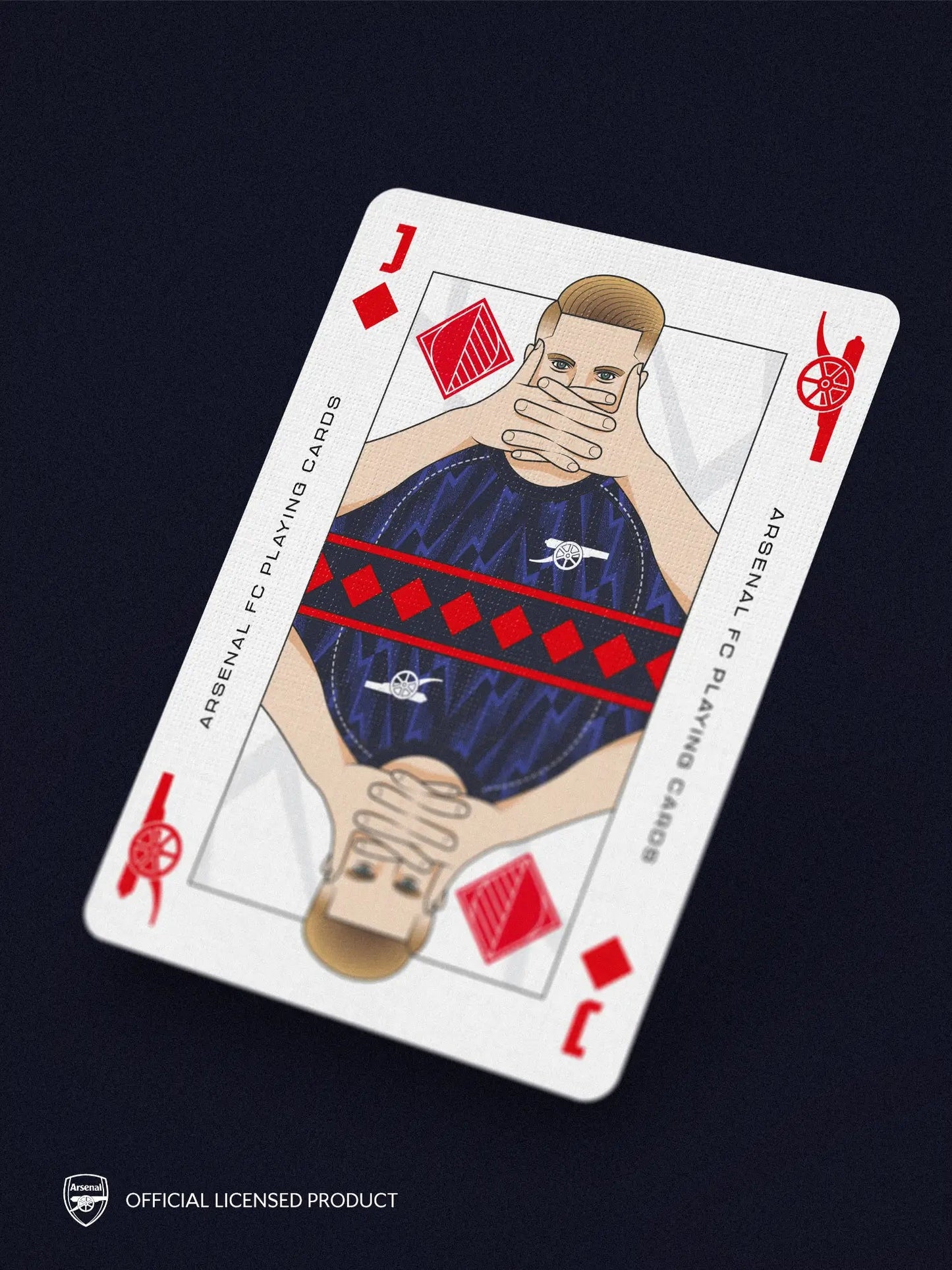 Arsenal FC Playing Cards - Away Edition