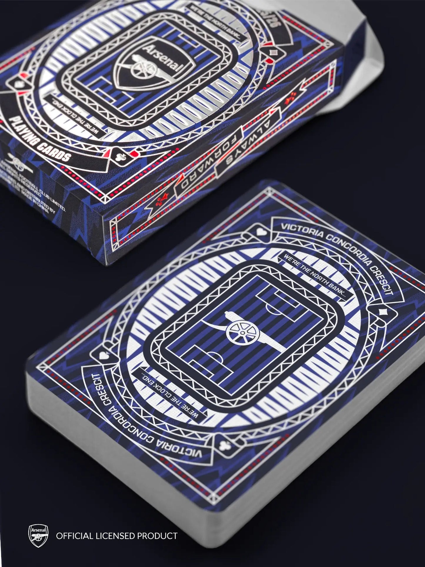 Arsenal FC Playing Cards - Away Edition