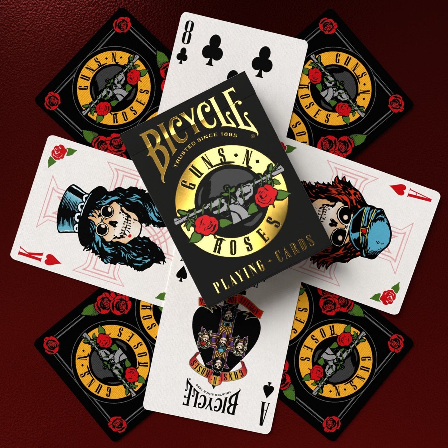Bicycle Guns N’ Roses Playing Cards