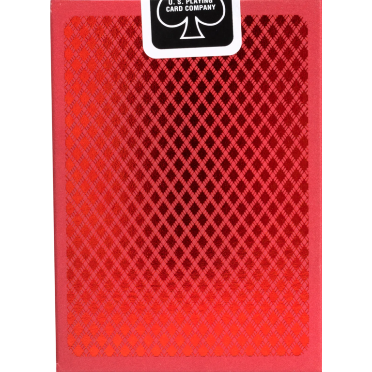 Bicycle Bee MetalLuxe Red Playing Cards