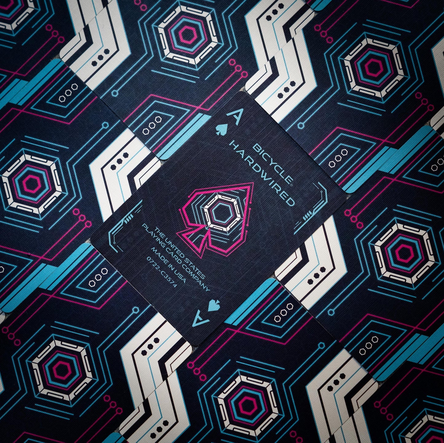 Bicycle Cyberpunk Hard Wired Playing Cards