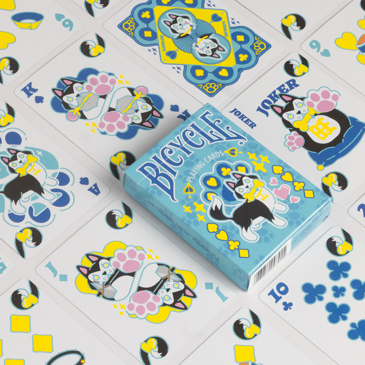 Bicycle Kawaii Dog Playing Cards