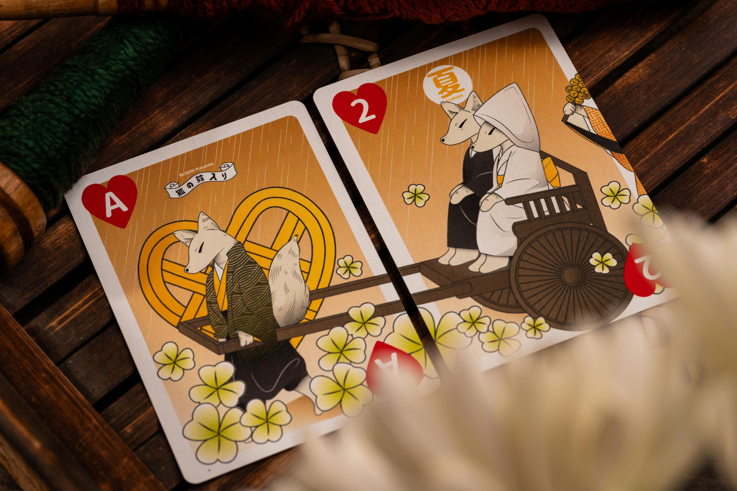 The Fox's Wedding Playing Cards | SHINTO Edition