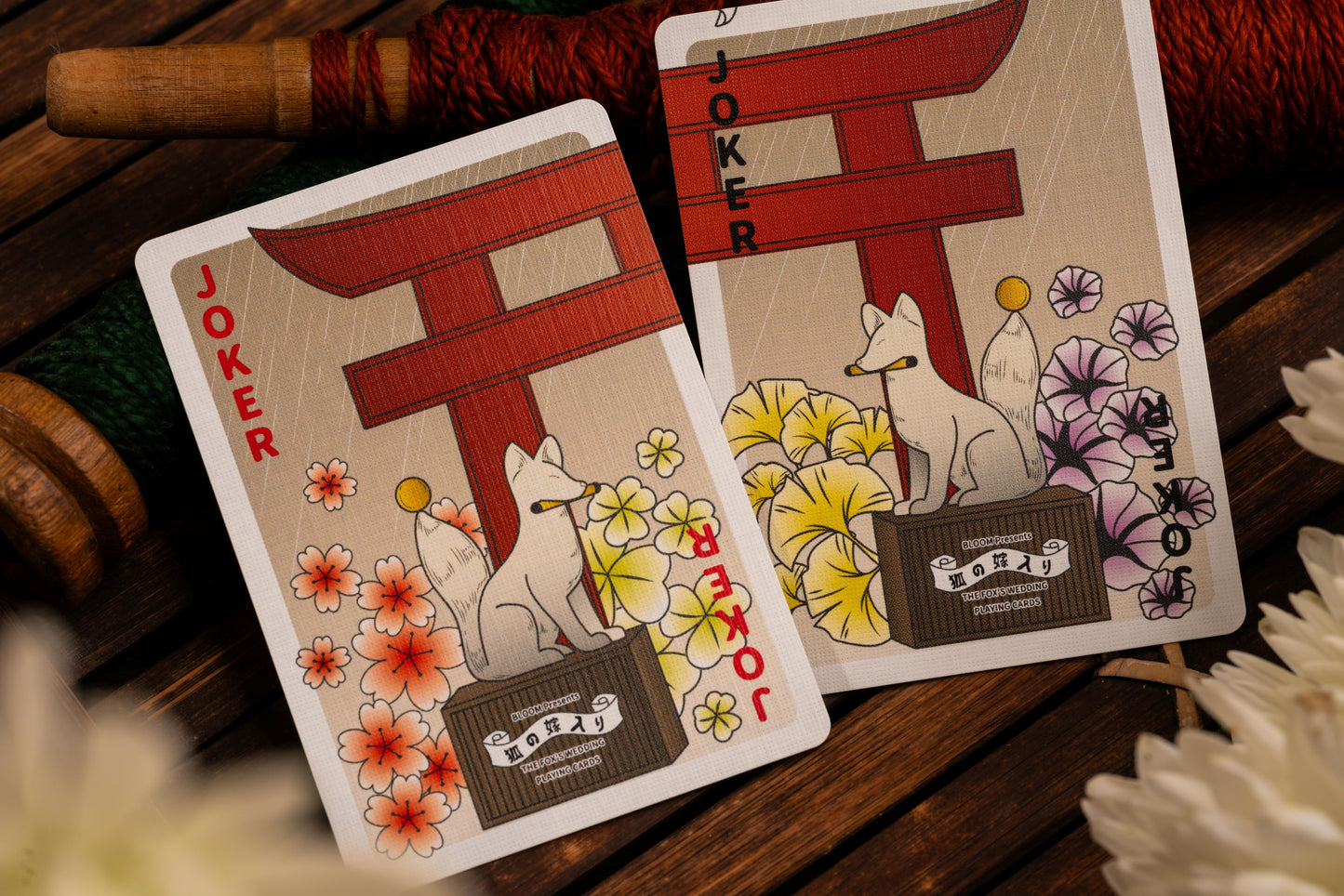 The Fox's Wedding Playing Cards | SHINTO Edition