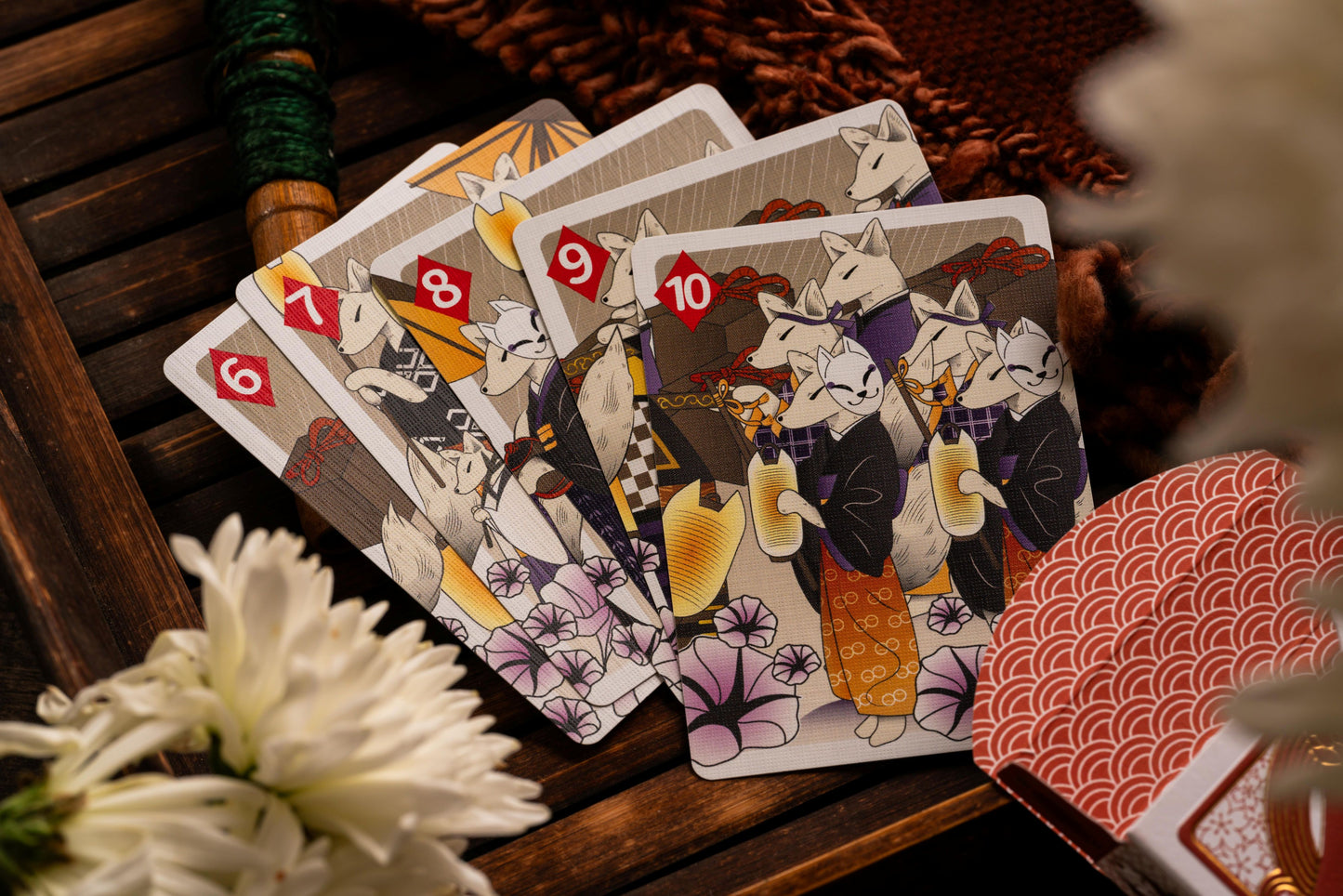 The Fox's Wedding Playing Cards | SUNSHOWER Edition