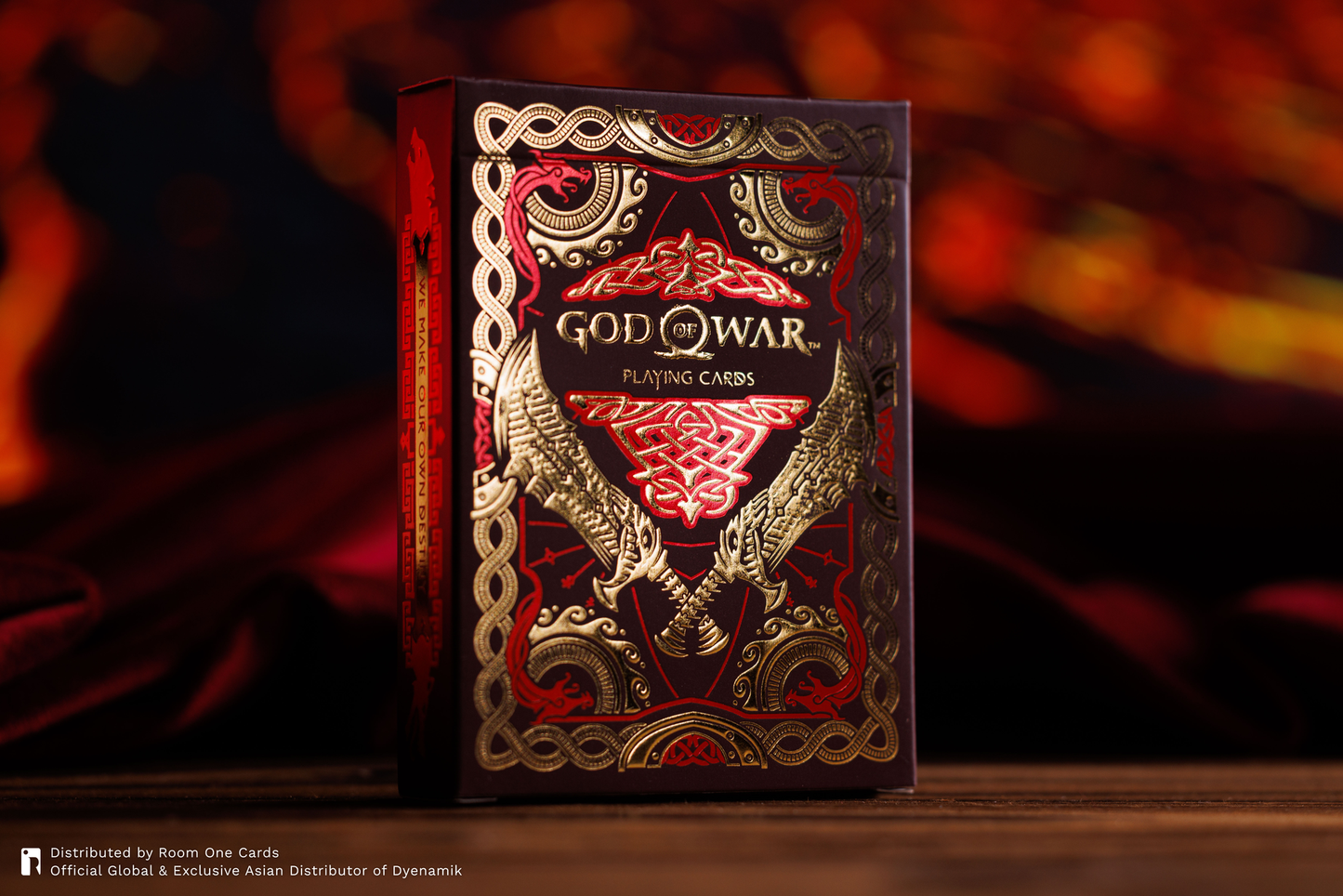 God of War Playing Cards - Blades of Chaos Edition