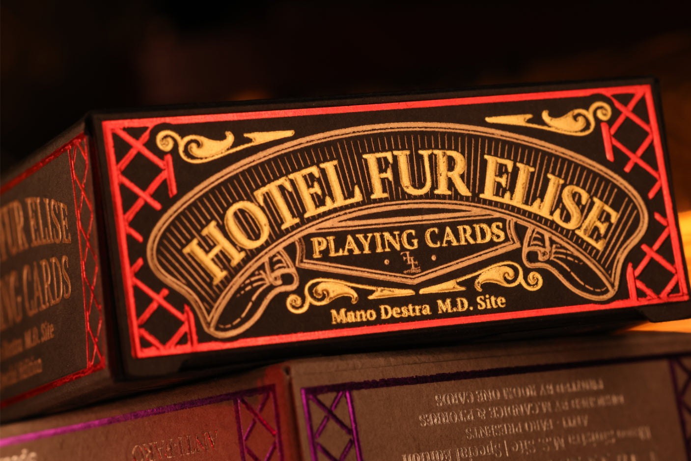 Hotel Fur Elise Playing Cards - Mano Destra Special Edition