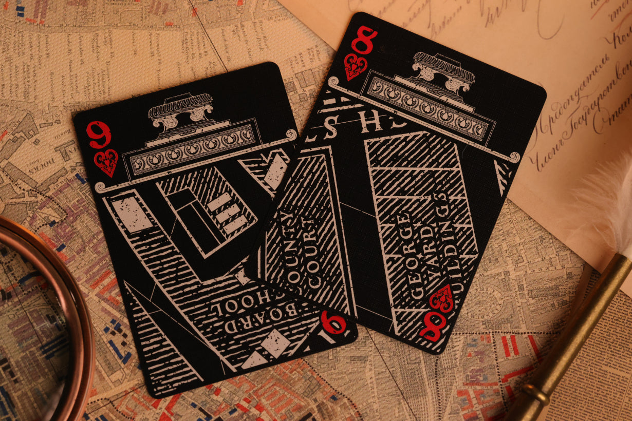 Stalemate Edition Number Cards (Hearts)