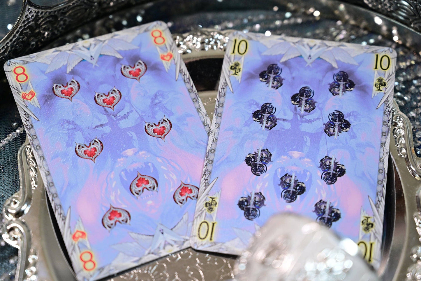King Arthur Playing Cards V2 - Excalibur Silver Fairyland (Standard)