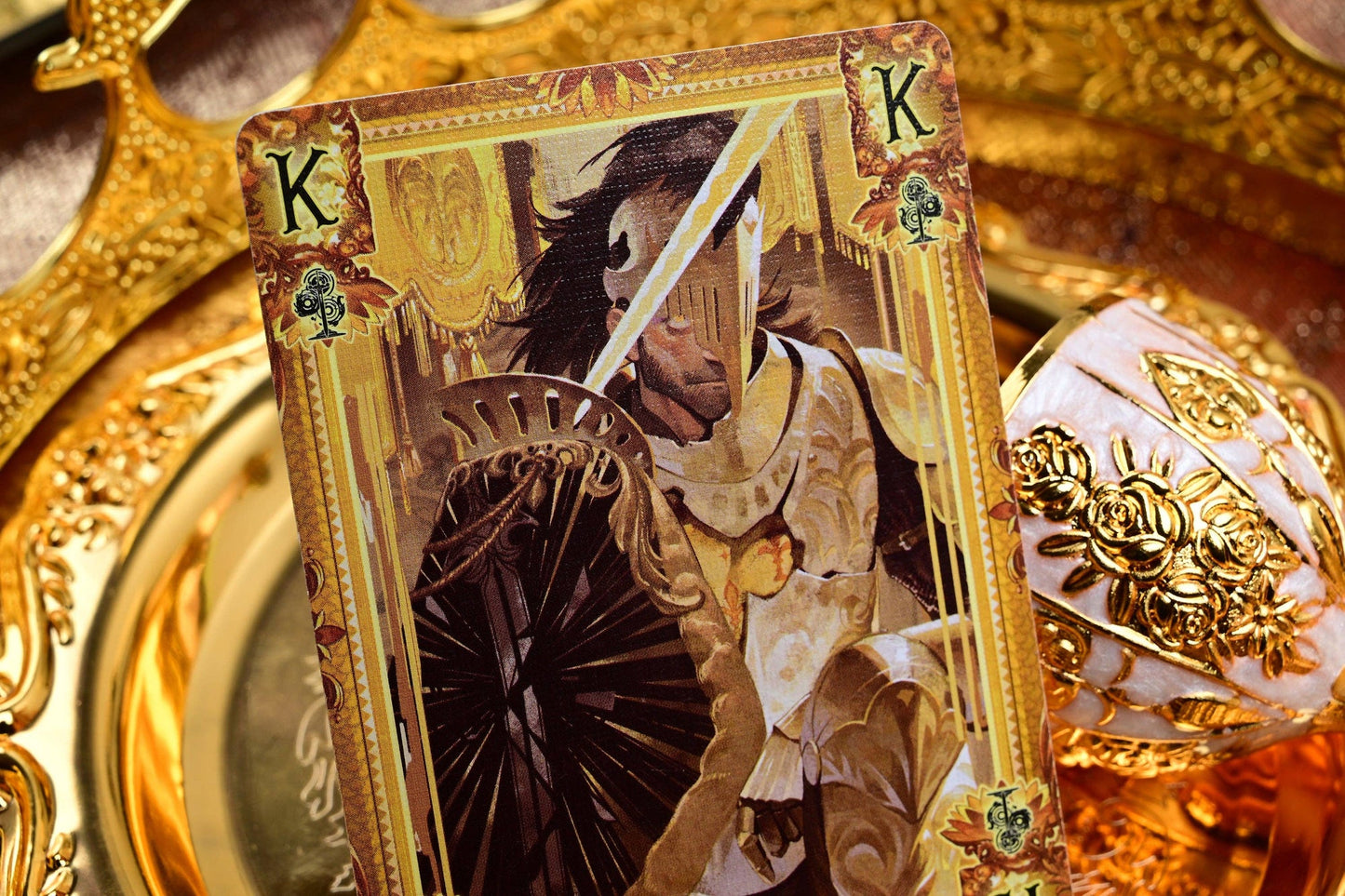King Arthur Playing Cards V2 - Excalibur Golden Dawn (Standard)