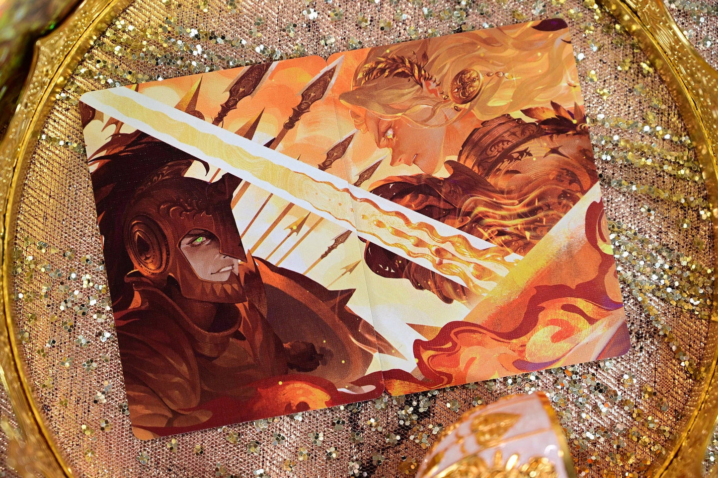 King Arthur Playing Cards V2 - Excalibur Golden Dawn (Standard)