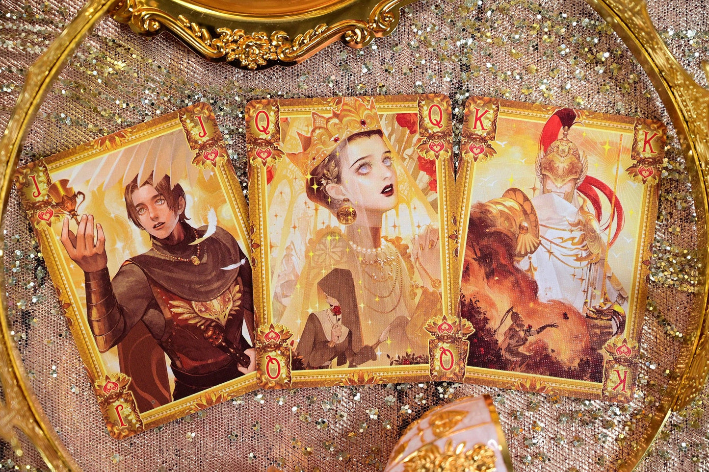 King Arthur Playing Cards V2 - Excalibur Golden Dawn (Standard)