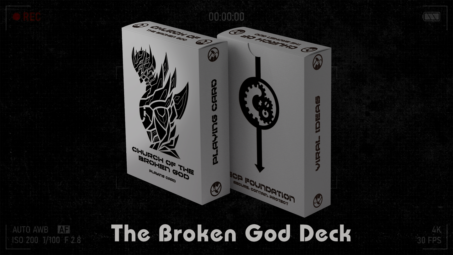 Die SCP Foundation Spielkarten 2. Ausgabe - Broken God Deck (Standard)