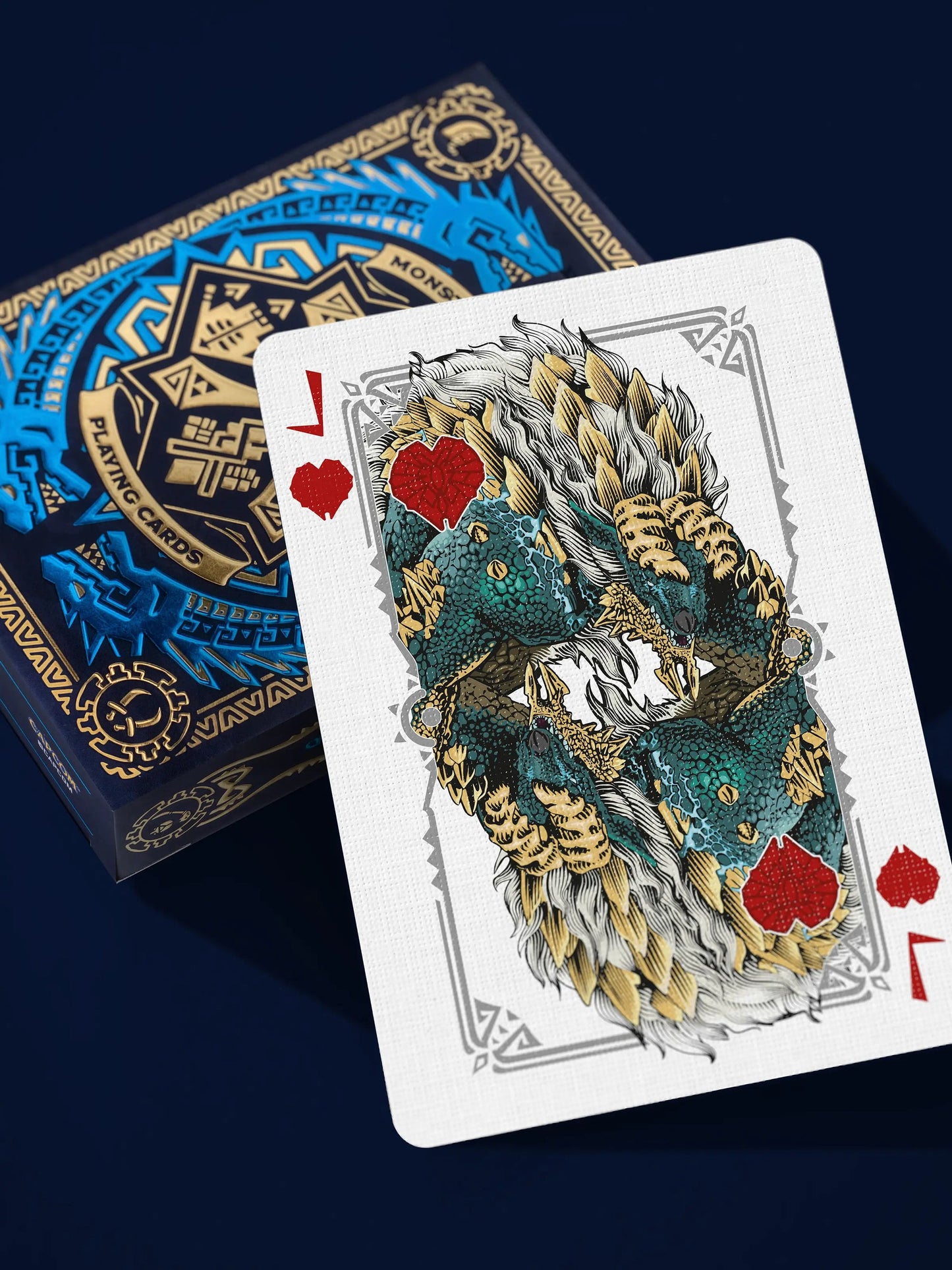 Monster Hunter Playing Cards - Collectors Edition Blue