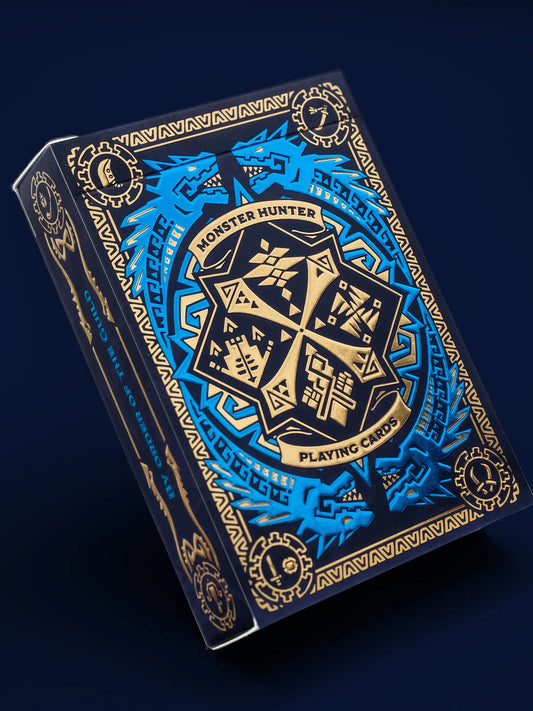 Monster Hunter Playing Cards - Collectors Edition Blue
