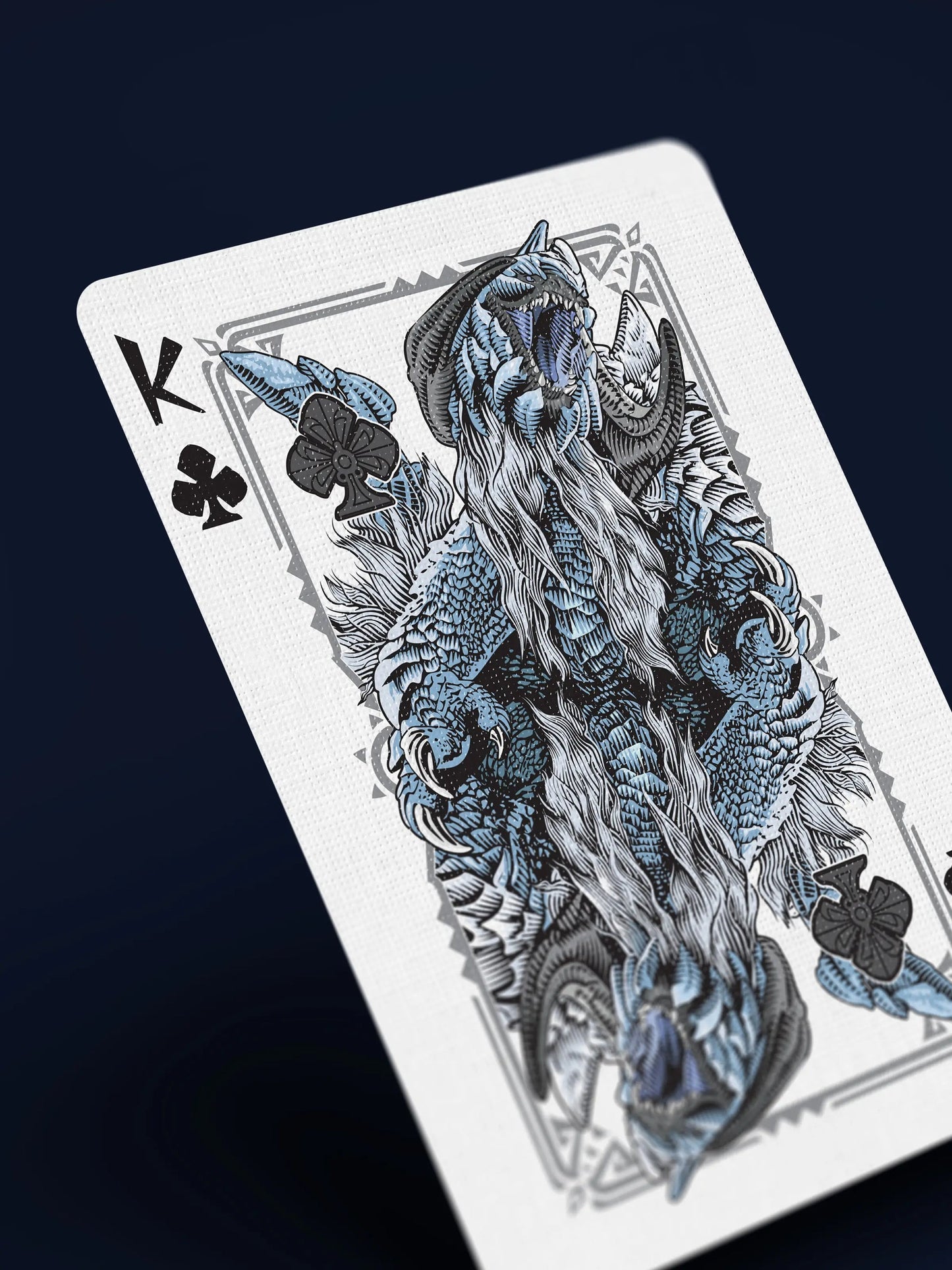 Monster Hunter Playing Cards - Collectors Edition Blue