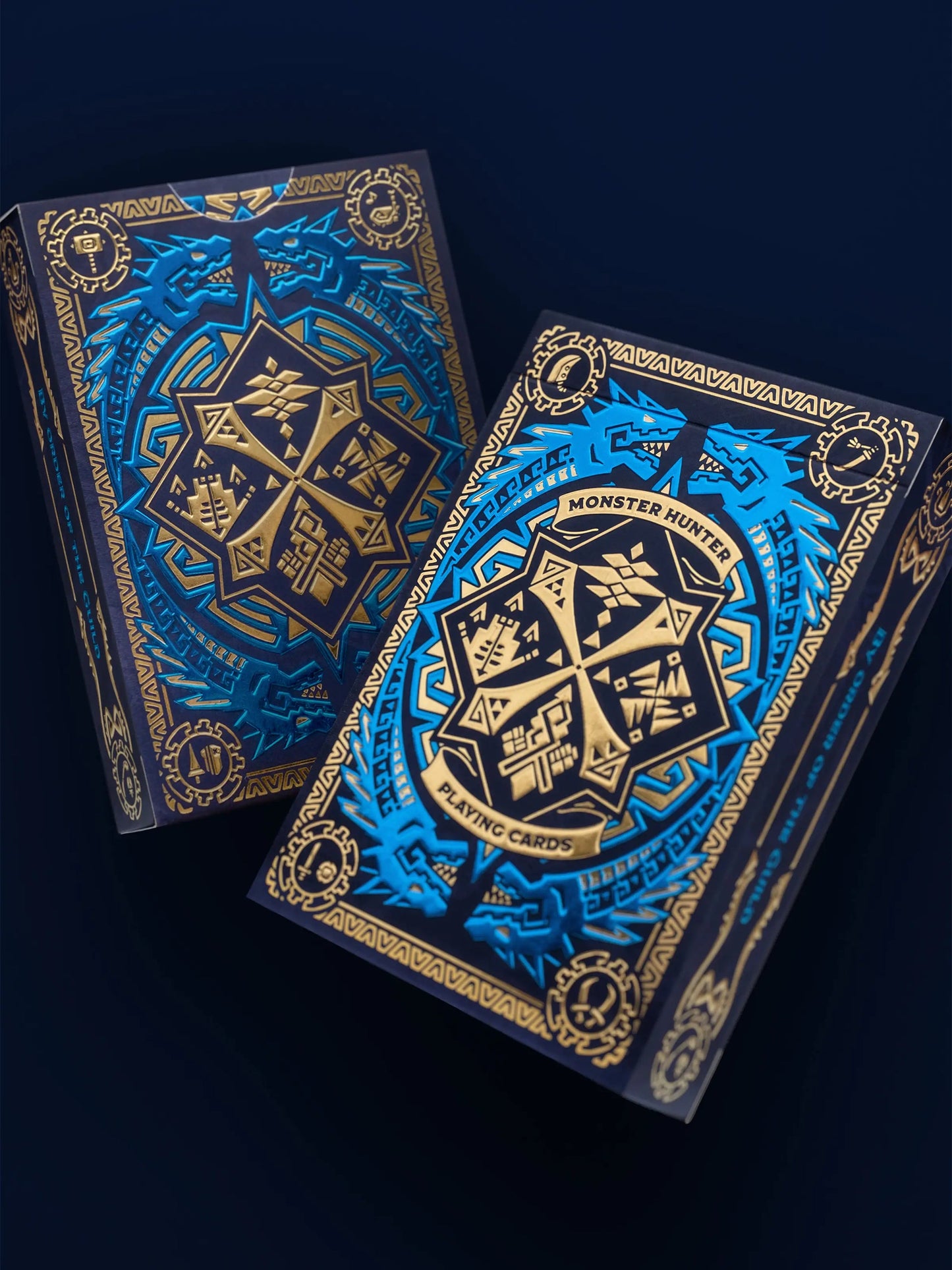 Monster Hunter Playing Cards - Collectors Edition Blue
