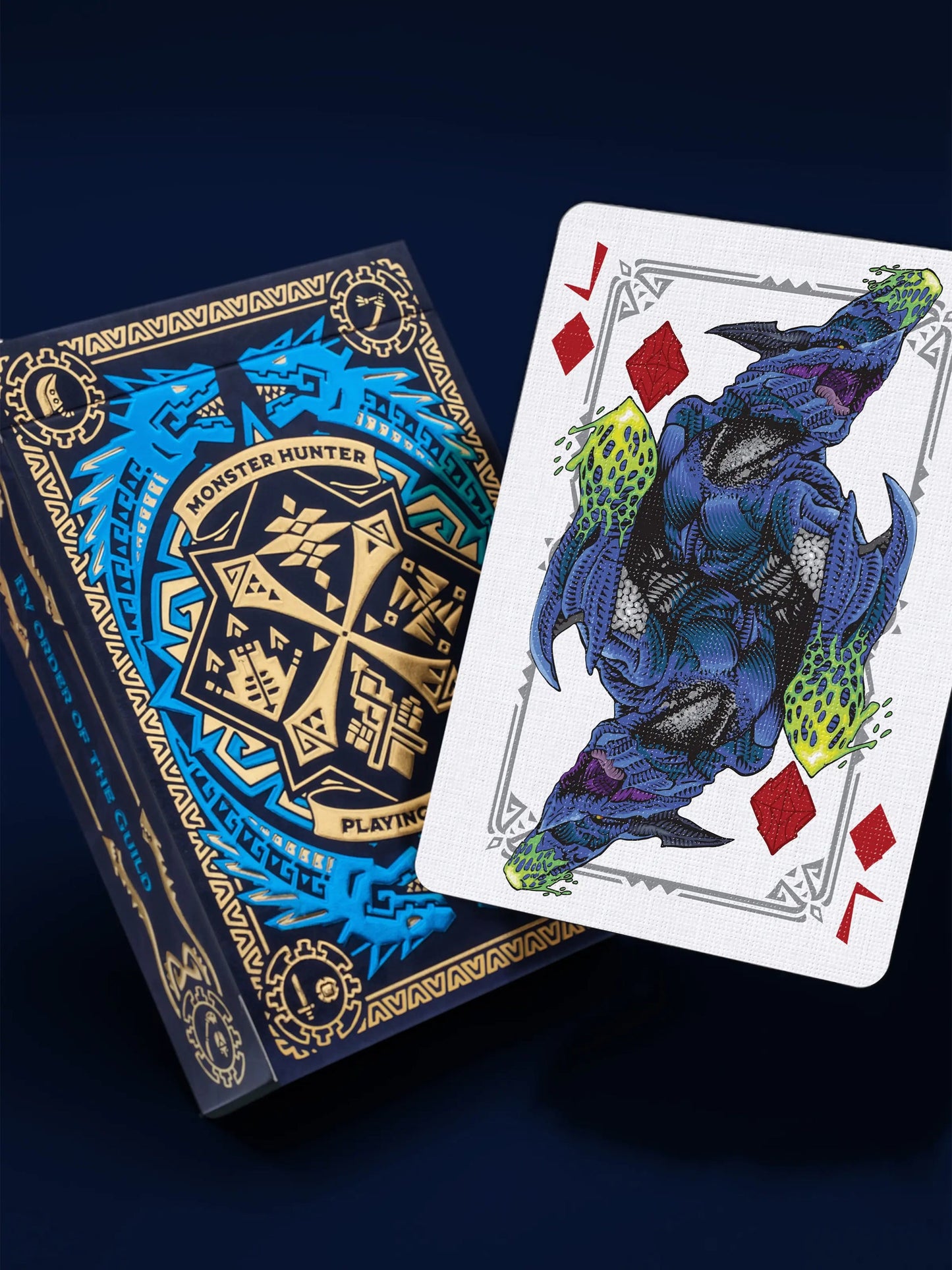 Monster Hunter Playing Cards - Collectors Edition Blue